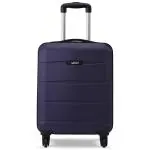 Safari Regloss Antiscratch Purple Luggage Trolley Bag 55 cm Hard Luggage