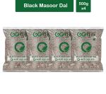 Goshudh Black Masoor Dal 2 kg (500g X 4 Pack) Whole Masoor Dal