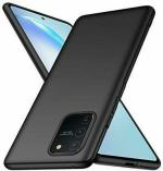 XOVO Back Cover for SAMSUNG Galaxy S10 Lite (Black, Dual Protection, Silicon, Pack of 1)