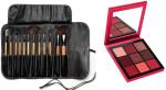 Buy Tya Professional Makeup Brushes With Obsession Rubby Eyeshadow Palette (Set Of 2)