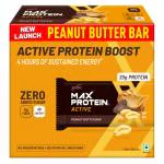 RiteBite Max Protein Active Peanut Butter Protein Bar (Pack of 6) , 420g