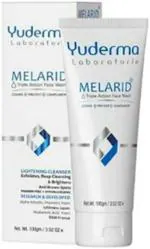 MELARID TRIPLE ACTION FACEWASH/EXFOLIATES, DEEP CLEANSING, ANTI-BROWN SPOTS, 100ML Acti Biotic