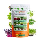 FARMGOKART Micro Green & Sprouting Seed Combo - 12 Varieties (9000 Seeds) MG-01