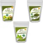 OEHB Natural Amla IndiGo And Henna Powder Combo 100 G (Pack of 3)