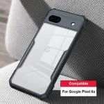 Star Craftune Xundd Back Cover Case Compatible with Google Pixel 6A 5G (Armor | Clear PC and TPU)
