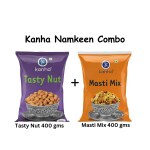 KANHA COMBO TASTY NUT 400 GM + MASTI MIX 400 GM