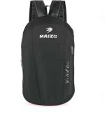 Maizo Black Polyester Backpack, 10L (S)