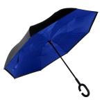 Fendo RV 25 inch Sun And RainProof Big Umbrella For Men And Women (Blue)