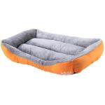 Kuber Industries Orange Cotton Dog And Cat Bed