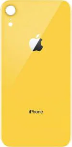 PURPLESAVVY Yellow Glass Back Panel For Apple Iphone Xr