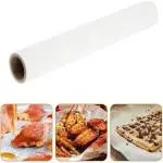 JASMINE & GLORY | Butter Paper Roll | White Paper | 50 Meter | 12 Inch Width | 40 GSM | 490 Gram | Specialized Baking Paper for Cake Making | Non Stick | Suitable for Microwave | Oven | Wrapping Paper for Food