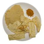 ANUVAN FEEL THE UTSAV Special Mung Papad Katran with Spicy Chaat Masala / Tasty Snack for Lunch Dinner Breakfast 400 Gram