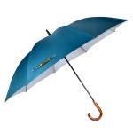 EUME Ordin Auto Open 27 Inch 1 Fold Unisex Bottle Green and Silver Color Umbrella