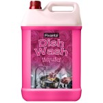 Fivanta Dishwash Liquid 5 Liter Pink Soft on Hands | Certified Eco-Friendly & Non-Toxic | Baby and Pet Safe