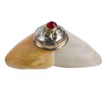 Bovzen Seashell Sindoor Sindooram Vermilion Box