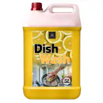 BLISS & BLUSH Dishwash Liquid 5 Liter Yellow 100% Ecofriendly-Tough Grease Removal Formula| Leaves No Residue