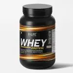 Inlife Whey Protein Isolate Concentrate Hydrolysate Powder Supplement (1 kg, cafe Mocha)