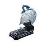 Bush GCO 220 Corded Electric Metal Cut Off / Chop Saw, 2,200W, 3,800 rpm, Robust Base, 355 mm Cutting disc dia., 15 kg + 1 Bosch cutting disc, 1 Year Warranty