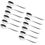 Vinod Aero 12 piece stainless steel baby spoon set, Heavy Gauge Spoon set