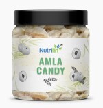Nutrilin Dry Sweet Amd Tangy Amla Candy / Indian Gooseberry , 400 Gram