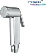 Bathonix Silver Stainless Steel, Plastic Health Faucet - Centerset Installation Type