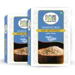 Future Foods Premium Diabetic Rice | Sugar Free | Gluten Free | Low Glycemic Index | Promotes Stable Blood Sugar Levels | Non-GMO | Vegan | 450g (Pack of 2)