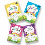 BOOKFORD Copy Coloring With Crayons - Set Of 4 Books For Kids