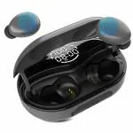 Edyell C8 Black Wireless Bluetooth Waterproof Earbuds with Charging Case