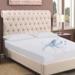 Queen Size100% Waterproof Mattress Cover Queen Size Bed (78x60 Inches)_with 8 Inch Drop White