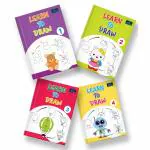 BOOKFORD Learn To Draw Copy Coloring Book For Kids (Set Of 4)- Fun, Educational, Colorful Imagery, Engaging Activities, And Hours Of Entertainment Drawing Books For Kids Suitable For All Ages Groups