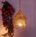 Blissful Decors Metal Wall Hanging Tealight Candle Holders Wall Tea Light Holder | Candles Decorations Diwali Gifts Lights Home Decor Metal Bird cage Tea Light Holder