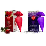 SAFAL Camphor Cone for Home | Kapoor for Pooja | 45 Days Refreshing Fragrance | Pack of 2 - Room, Car, Air Freshener & Mosquito Repellent | Premium Camphor Cone Granule Pouch | Rose & Lavender