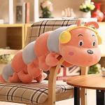 Farewell - Of Your Search Cute Cuddle Hug-Able Super Soft Caterpillar 65 Cm Soft Toys Fits For Home, Office, Nursery Beds, Kids Roomsuper Soft Toys (Caterpillar 65 Cm)