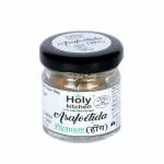 Holy kitchen Hathras Premium Hing(Asafoetida)100% Natural(98% Pure Hing + Moisture+Organic Content) 10gm with Free Compliments Product