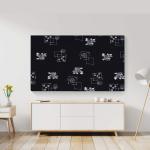 Dream Care Marigold Dustproof Printed (32 inch) LED TV Cover Elastic Stretchable Screen Protector Compatible for All Models - Multicolour (Print 18)