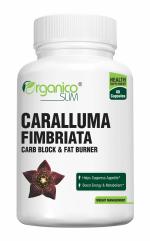 Adorreal Organicoslim Caralluma Fimbriata Extract, Natural Plant Root Appetite Suppressant & Energy Booster, max Strength Slim Lean Fat Burn - 60 capsule