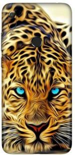 aadia Huawei Y6 Prime (2019) Matte Vinyl Tiger Printed Mobile Skin Sticker with Scratch Resistant Lamination