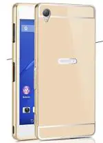 TARKAN Gorogue Gold Metal Back Case Cover For Sony Xperia Z3