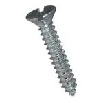AKS Stainless Steel Contersunk Slotted Head Self Tapping Screw Size 6X60MM Pack Of 500 Piece