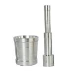 BLUE WONDER WITH DEVICE Stainless Steel okhli and musal Kitchen Masher Mortar and Pestle Set Masher Khallad khalbatta for Kitchen Imam dasta Spice Mixer and, MultiColour & (pack of 1)