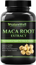 Naturewell Maca Root For Men And Women, 60 Capsules
