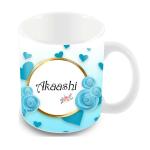 Jiya EnterpriseTovaih Ceramic Printed Design Of Name Akaashi Coffee Mug - 350 ML