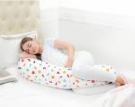 Rabitat Duo Motherhood Multi Function Pillow, Pregnancy Pillow+Feeding Pillow - Memphis