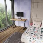 Ventuos Metal Table Legs Black Desk Legs,Cast Iron Dining Table Legs Industrial Bench Legs,Rustic Heavy Duty DIY Furniture Legs,Square Tube Coffee Table Legs 2 PCS(71 Height 45 Wide) 3 Shape