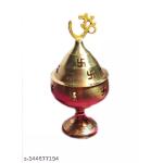 P S TRADERS DECORATIVE AKHAND DEEPAK ( Size :- 11 Cm.)