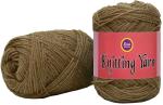 Simi Enterprise Brown Acrylic Ball Hand Knitting Wool, Art Craft Soft Fingering Crochet Hook Yarn, Needle Knitting Yarn Thread Dyed-Ib Art-Aga, 200 G