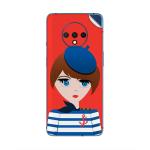 GADGETSWRAP Printed Vinyl Skin Sticker for Oneplus 7T - Sailer Girl