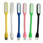 Shivsoft SC Mini USB LED Light Adjust Angle/Bendable Portable Flexible USB Light for Power Bank PC Laptop Notebook Computer Keyboard(Pack of 10, Assorted Colour)