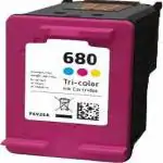 IMPRINTE 680 TRICOLOR INK Cartridge for USE in HP Deskjet Ink , 2138,2675 Black + Tri Color Combo Pack Ink Cartridge ()
