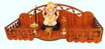 HOMEWEY DECOR Wood Home Temple Engineered Wood Home Temple (Height: 18, DIY(Do-It-Yourself))